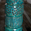 vase bleu